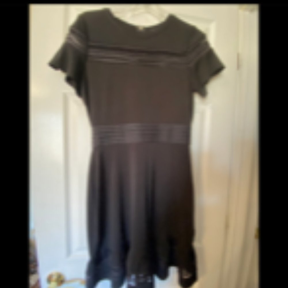 Michael Kors Black dress with lace cutout